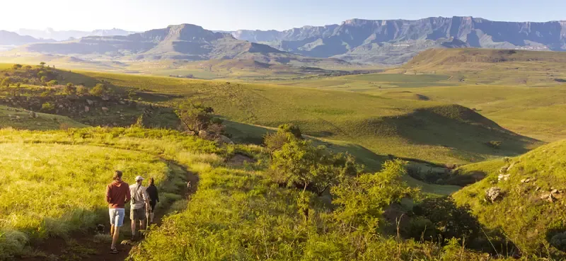 Drakensberg hiking trails at Berghouse and Cottages