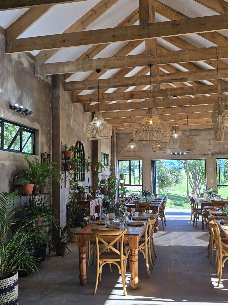 Dining experience at Berghouse & Cottages