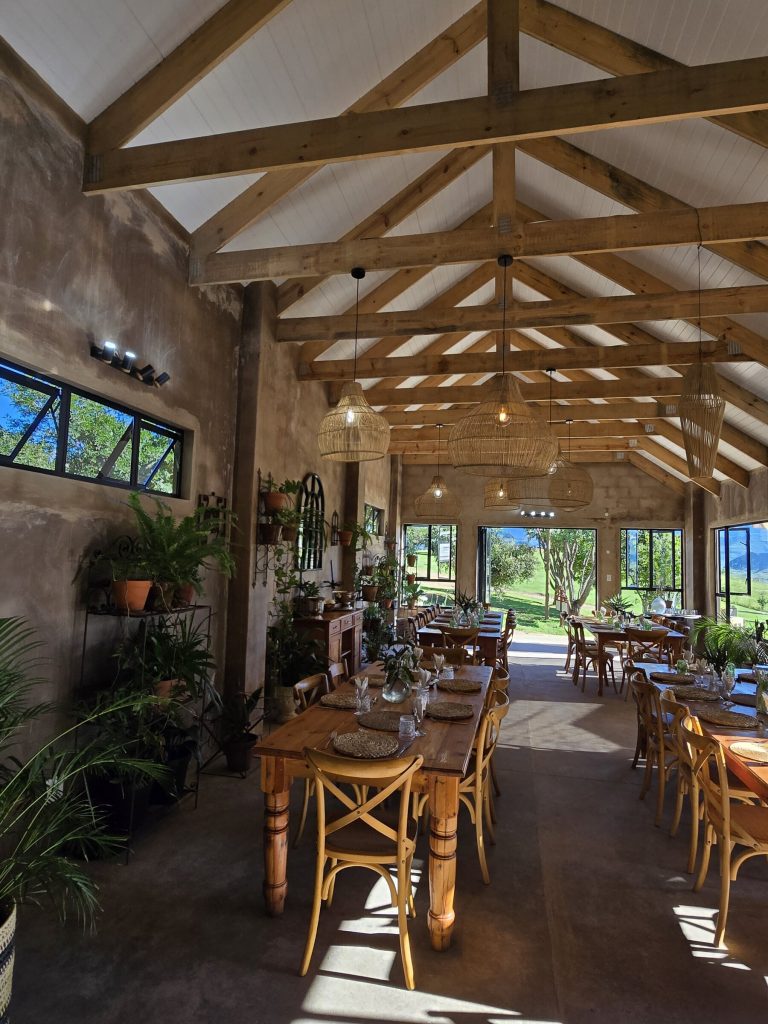 Dining experience at Berghouse & Cottages