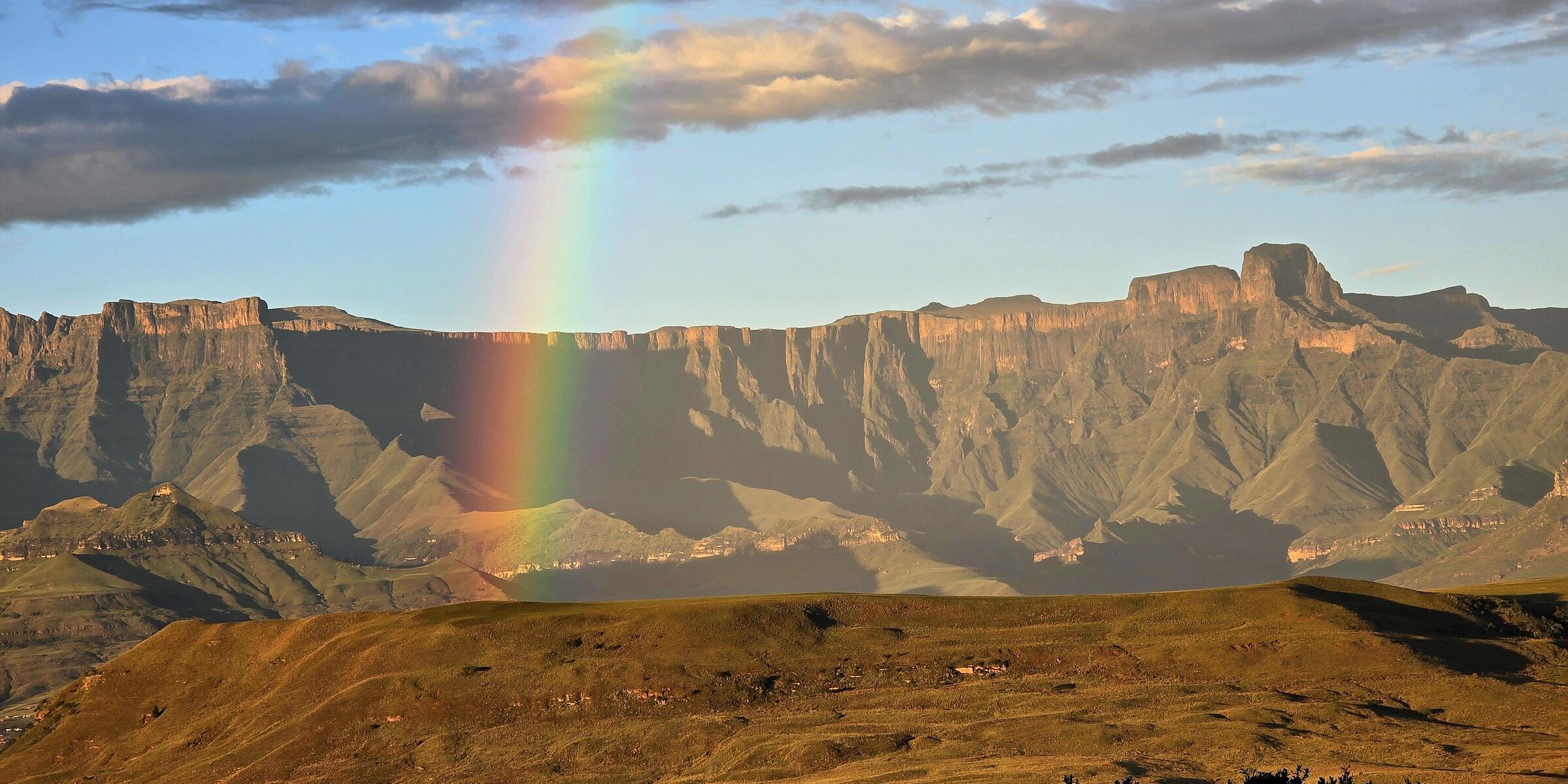 Berghouse Cottages Cottage 10 005 Northern Drakensberg mountain scenery near Berghouse & Cottages
