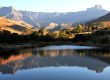 Northern Drakensberg mountain scenery near Berghouse & Cottages